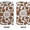 Cow Print Clipboard (Legal) (Front + Back)