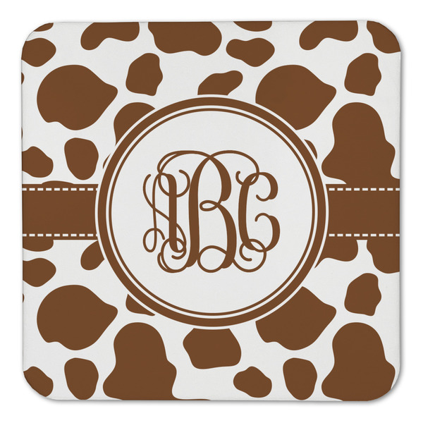 Cow Print Coaster Set - FRONT (one)