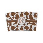 Cow Print Coffee Cup Sleeve (Personalized)