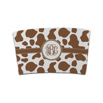 Cow Print Coffee Cup Sleeve (Personalized)
