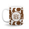 Cow Print Coffee Mug - 11 oz - White