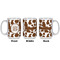 Cow Print Coffee Mug - 15 oz - White APPROVAL