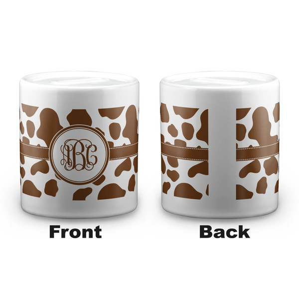 Cow Print Coin Bank - Apvl
