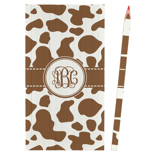 Cow Print Colored Pencils - Front View