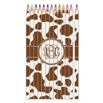 Cow Print Colored Pencils (Personalized)
