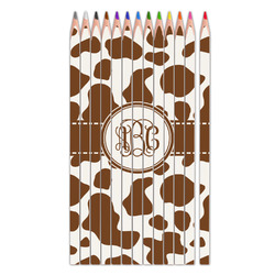 Cow Print Colored Pencils (Personalized)