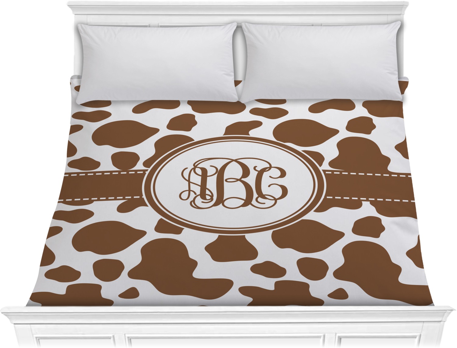 Cow Print Comforter King (Personalized) YouCustomizeIt