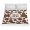Cow Print Comforter - King (Personalized)