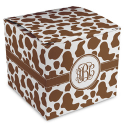 Cow Print Cube Favor Gift Boxes (Personalized)