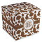 Cow Print Cube Favor Gift Box - Front/Main