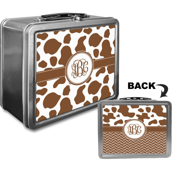 Cow Print Custom Lunch Box / Tin Approval