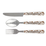 Cow Print Cutlery Set (Personalized)
