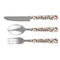 Cow Print Cutlery Set - FRONT