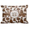 Cow Print Decorative Baby Pillowcase - 16"x12" (Personalized)