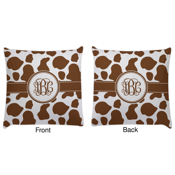 Cow Print Decorative Pillow Case - Approval
