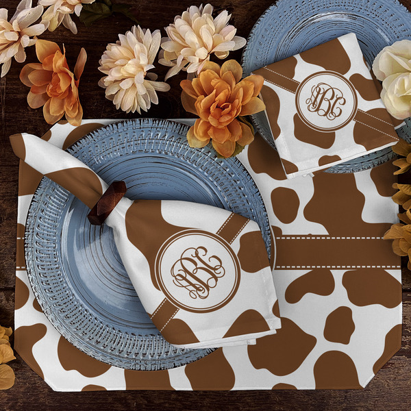 Cow Print Dining Set