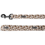 Cow Print Deluxe Dog Leash (Personalized)