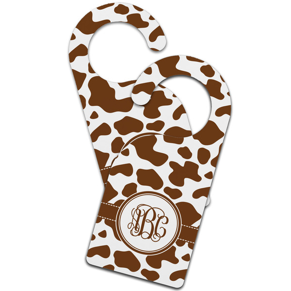 Cow Print Door Hanger - MAIN