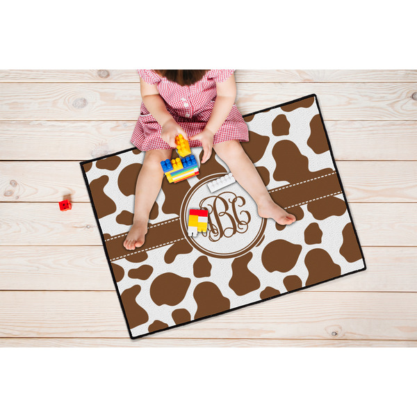 Cow Print Door Mats - LIFESTYLE kid