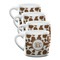 Cow Print Double Shot Espresso Mugs - Set of 4 Front