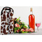 Cow Print Double Wine Tote - LIFESTYLE (new)