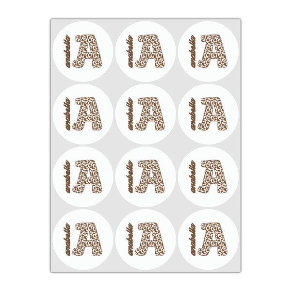 Cow Print Drink Topper - Small - Set of 12
