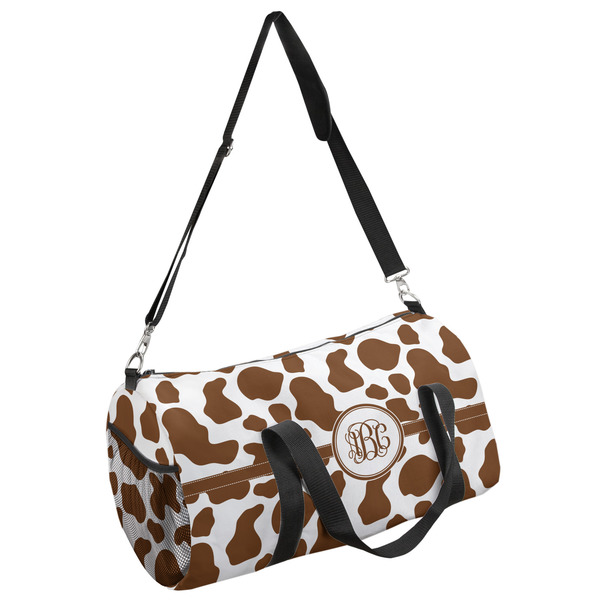 Custom Cow Print Duffel Bag (Personalized)