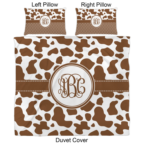 Cow Print Duvet Cover Set - King - Approval
