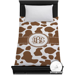 Cow Print Duvet Cover - Twin XL (Personalized)