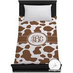 Cow Print Duvet Cover - Twin (Personalized)