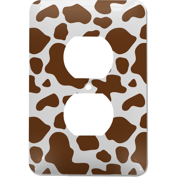 Custom Cow Print Electric Outlet Plate