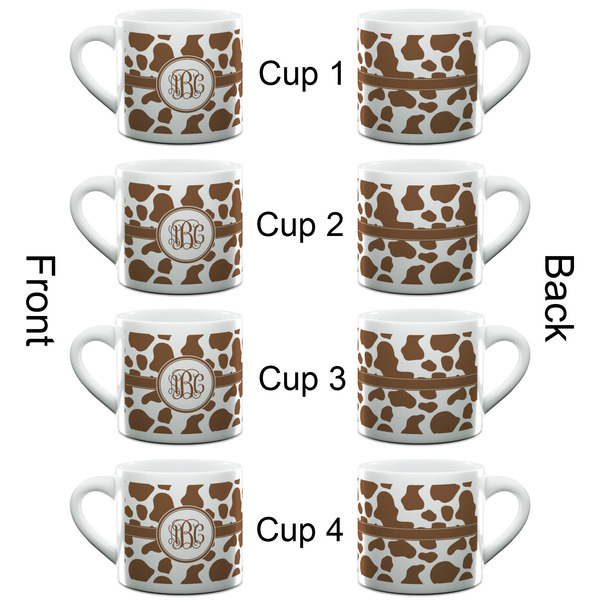Cow Print Espresso Cup - 6oz (Double Shot Set of 4) APPROVAL