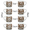 Cow Print Espresso Cup - 6oz (Double Shot Set of 4) APPROVAL