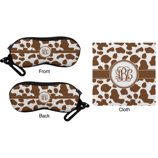 Cow Print Eyeglass Case & Cloth (Approval)