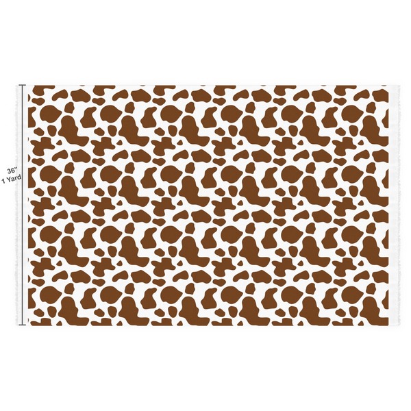 Cow Print Fabric Full Yard