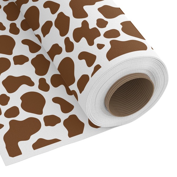 Custom Cow Print Fabric by the Yard - Spun Polyester Poplin