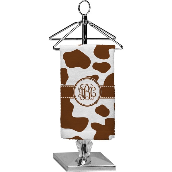 Custom Cow Print Finger Tip Towel - Full Print (Personalized)