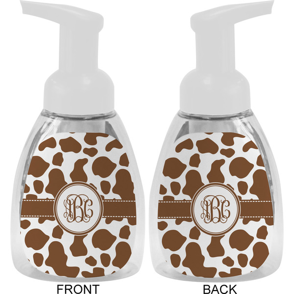 Cow Print Foam Soap Bottle Approval - White