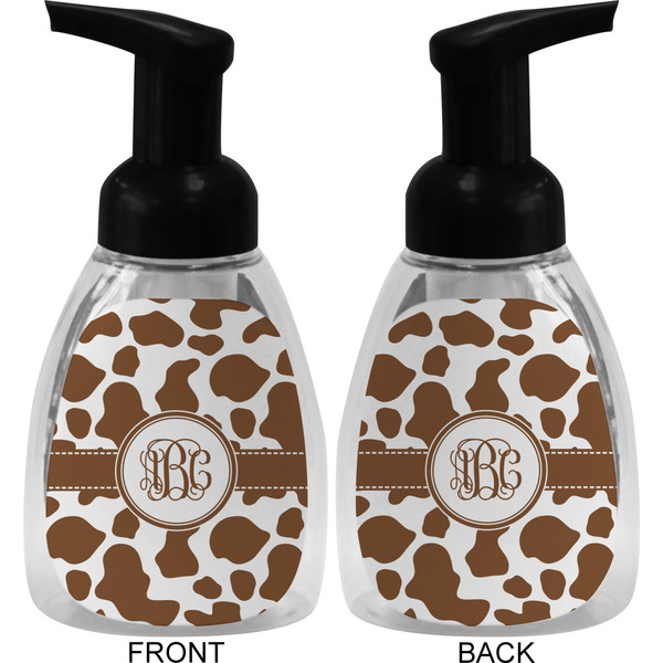 Cow Print Foam Soap Bottle (Front & Back)