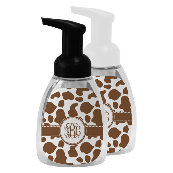 Cow Print Foam Soap Bottles - Main