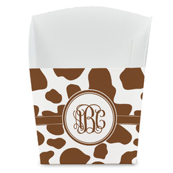 Cow Print French Fry Favor Boxes (Personalized)