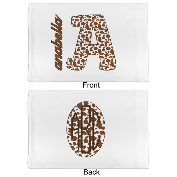 Cow Print Full Pillow Case - APPROVAL (partial print)