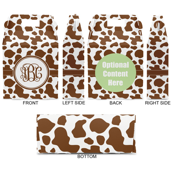 Cow Print Gable Favor Box - Approval