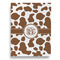 Cow Print House Flags - Double Sided - FRONT