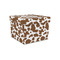 Cow Print Gift Boxes with Lid - Canvas Wrapped - Small - Front/Main
