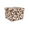 Cow Print Gift Box with Lid - Canvas Wrapped - Small (Personalized)