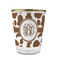 Cow Print Glass Shot Glass - 1.5 oz - with Gold Rim - Single (Personalized)