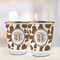 Cow Print Glass Shot Glass - with gold rim - LIFESTYLE