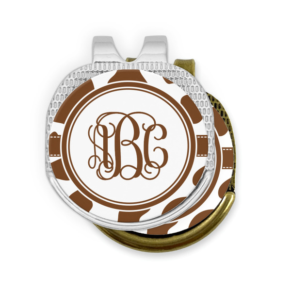 Cow Print Golf Ball Marker Hat Clip - PARENT/MAIN