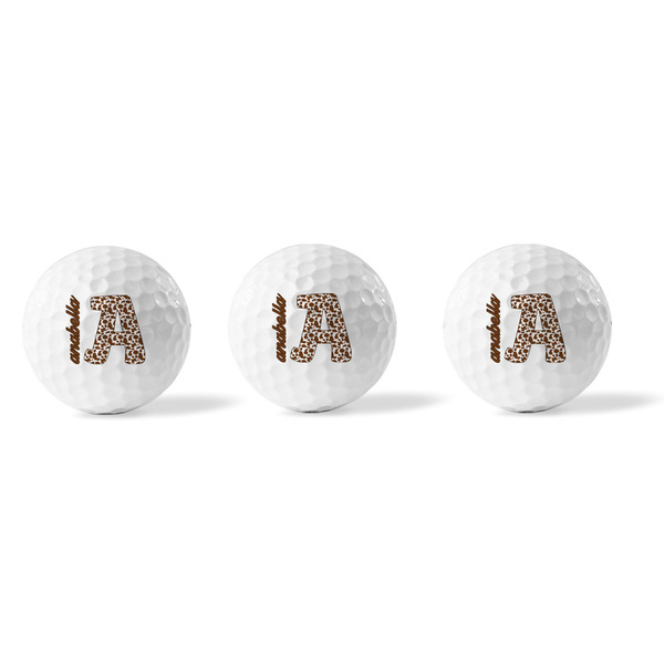 Cow Print Golf Balls - Generic - Set of 3 - APPROVAL